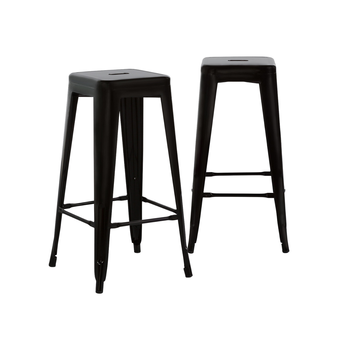 Pack 2 Taburetes Industriales Strong 43x43x77cm Thinia Home Packs de Taburetes 1